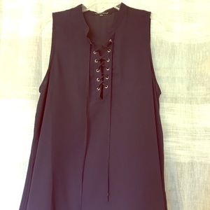 Sleeveless Dress Shirt